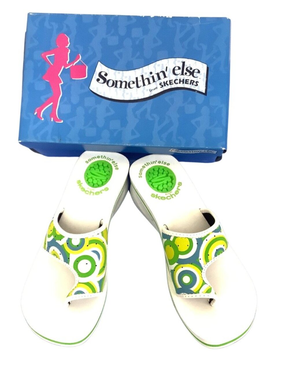Skechers Lime Green Sandals Chunky Waterproof Women's Size-9